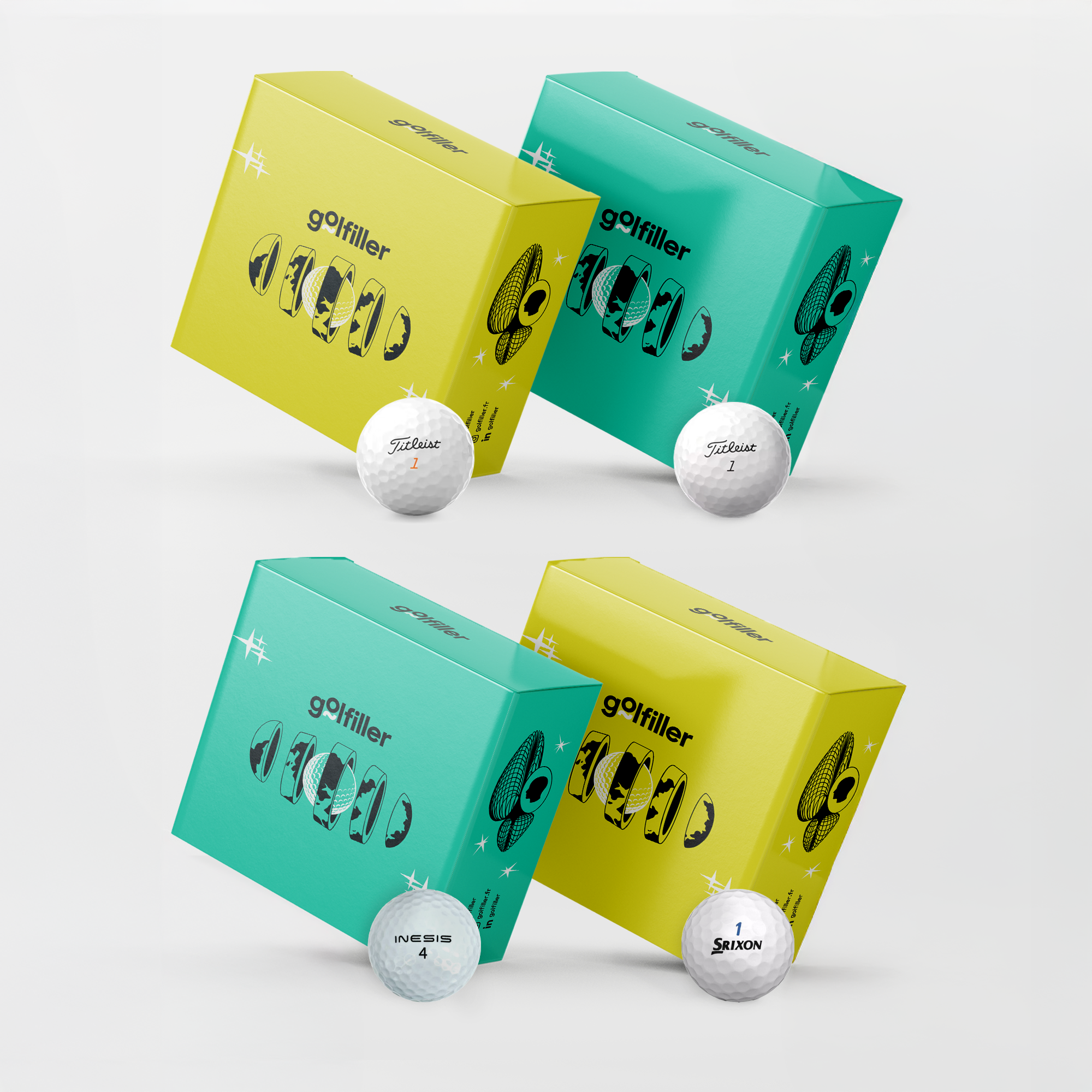 PACK DÉCOUVERTE - 50 balles Mix confirmés 4A, 24 Mix Pro 4A, 50 Ad333 2A, 100 balles débutants 3A