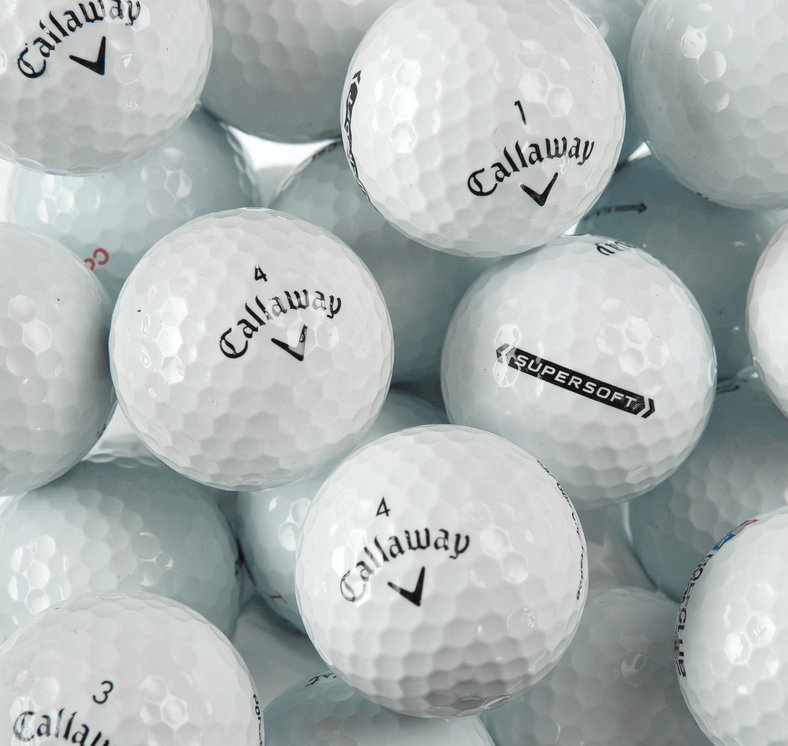 PACK CONFIRMÉ - 100 balles Mix Titleist 2A, 12 Callaway supersoft 4A, 24 Ad333 4A, 24 Mix couleurs 4A